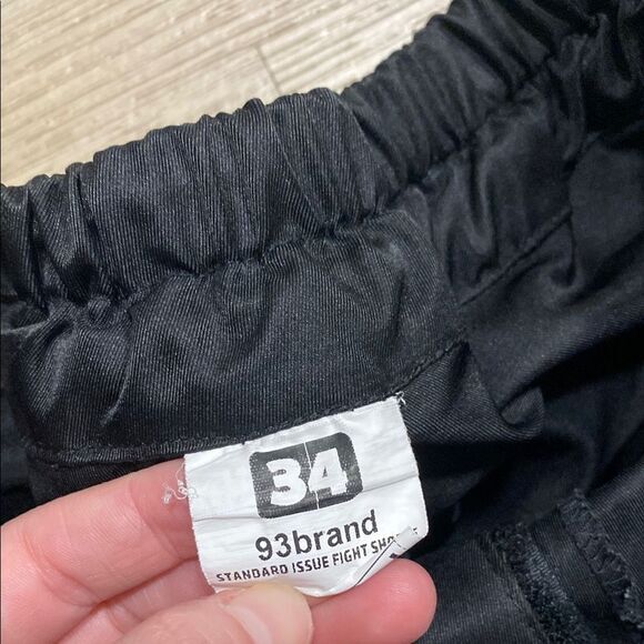 93 Brand Fight‎ Shorts Size 34 Black BJJ MMA No-Gi Jiu Jitsu Grappling Training - Picture 2 of 16